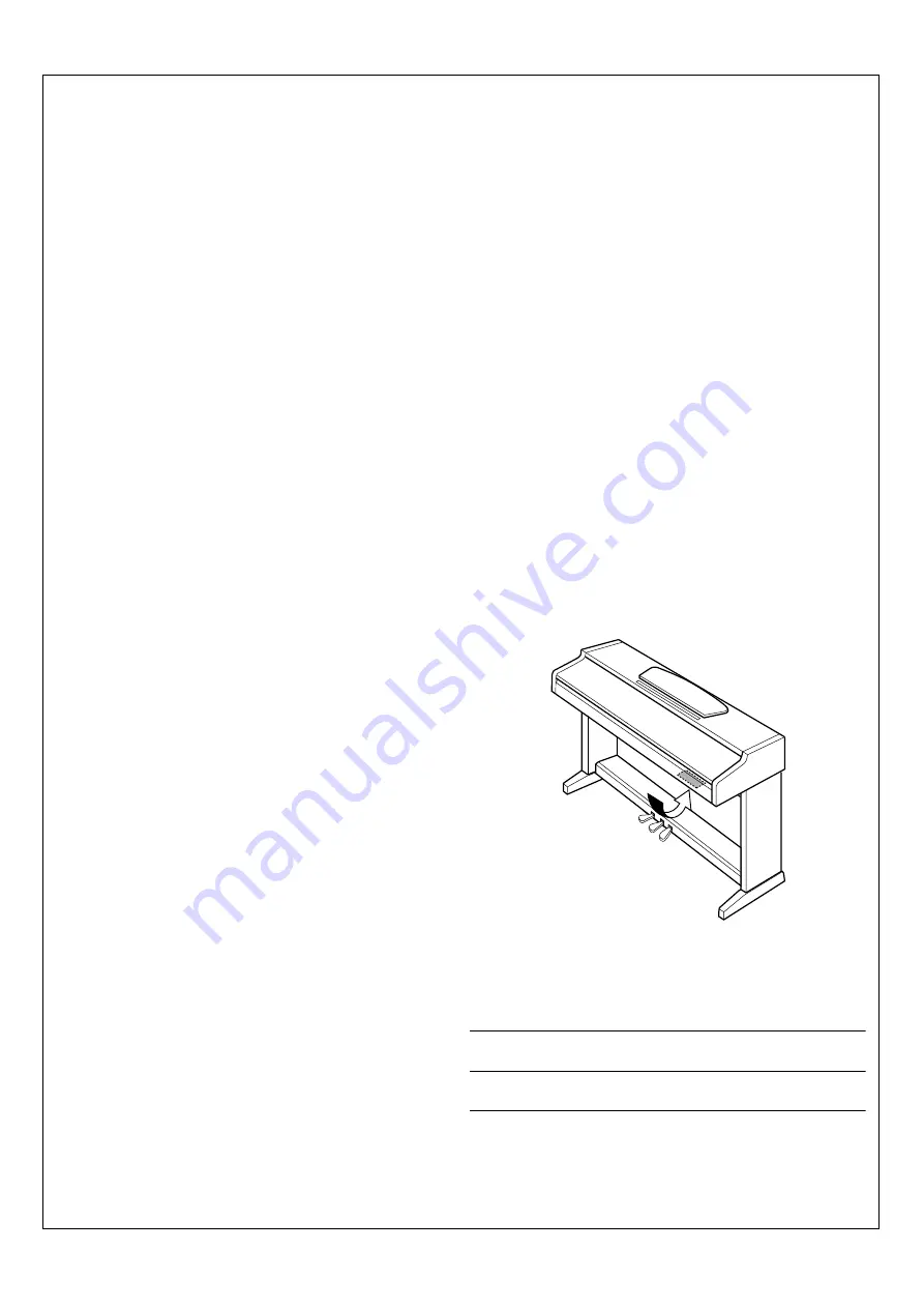 Yamaha YDP-131 Owner'S Manual Download Page 2