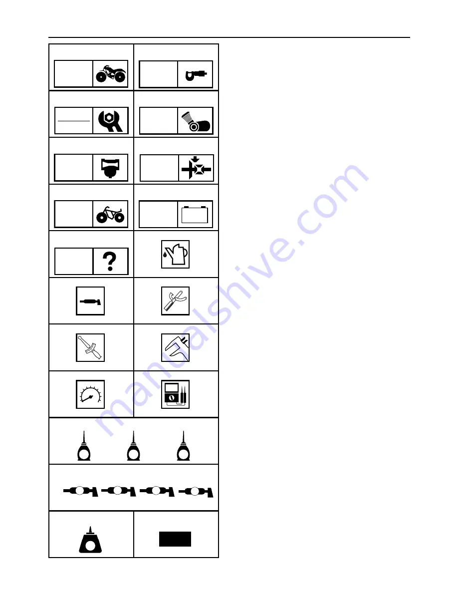 Yamaha YFM250BT 2004 Supplementary Service Manual Download Page 5