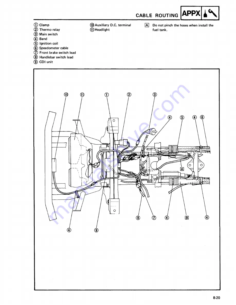 Yamaha YFM350FW Service Manual Download Page 432