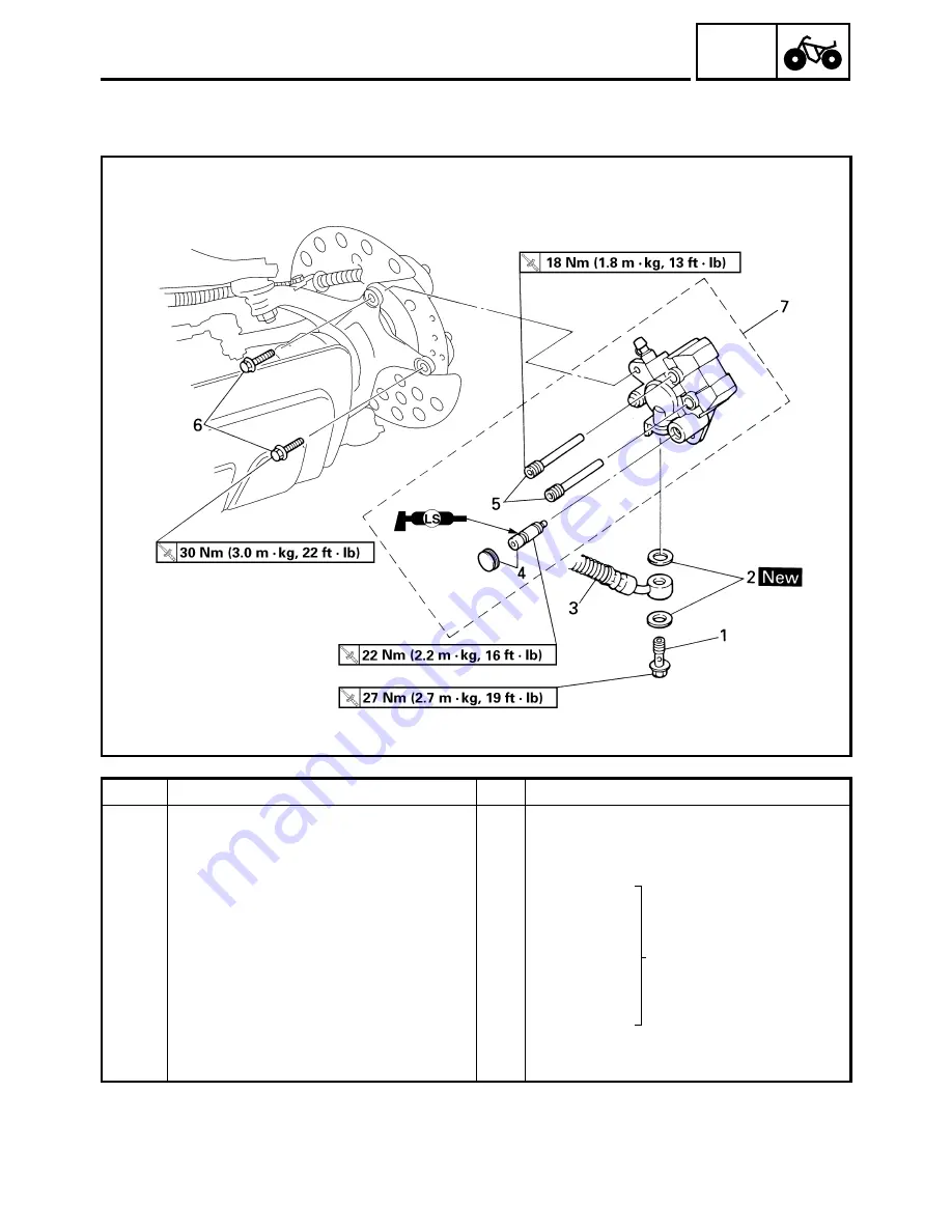 Yamaha YFM400FAR Service Manual Download Page 271