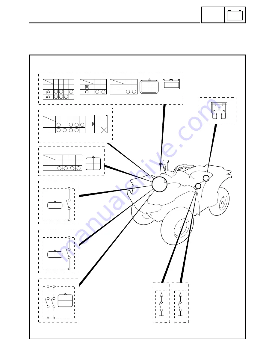 Yamaha YFM400FAR Service Manual Download Page 311