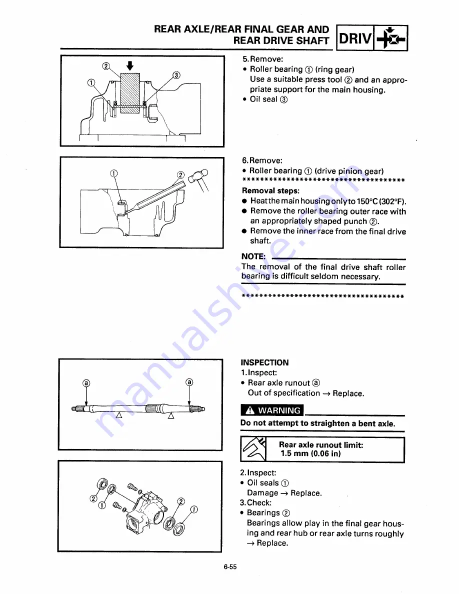 Yamaha YFM400FW Скачать руководство пользователя страница 303