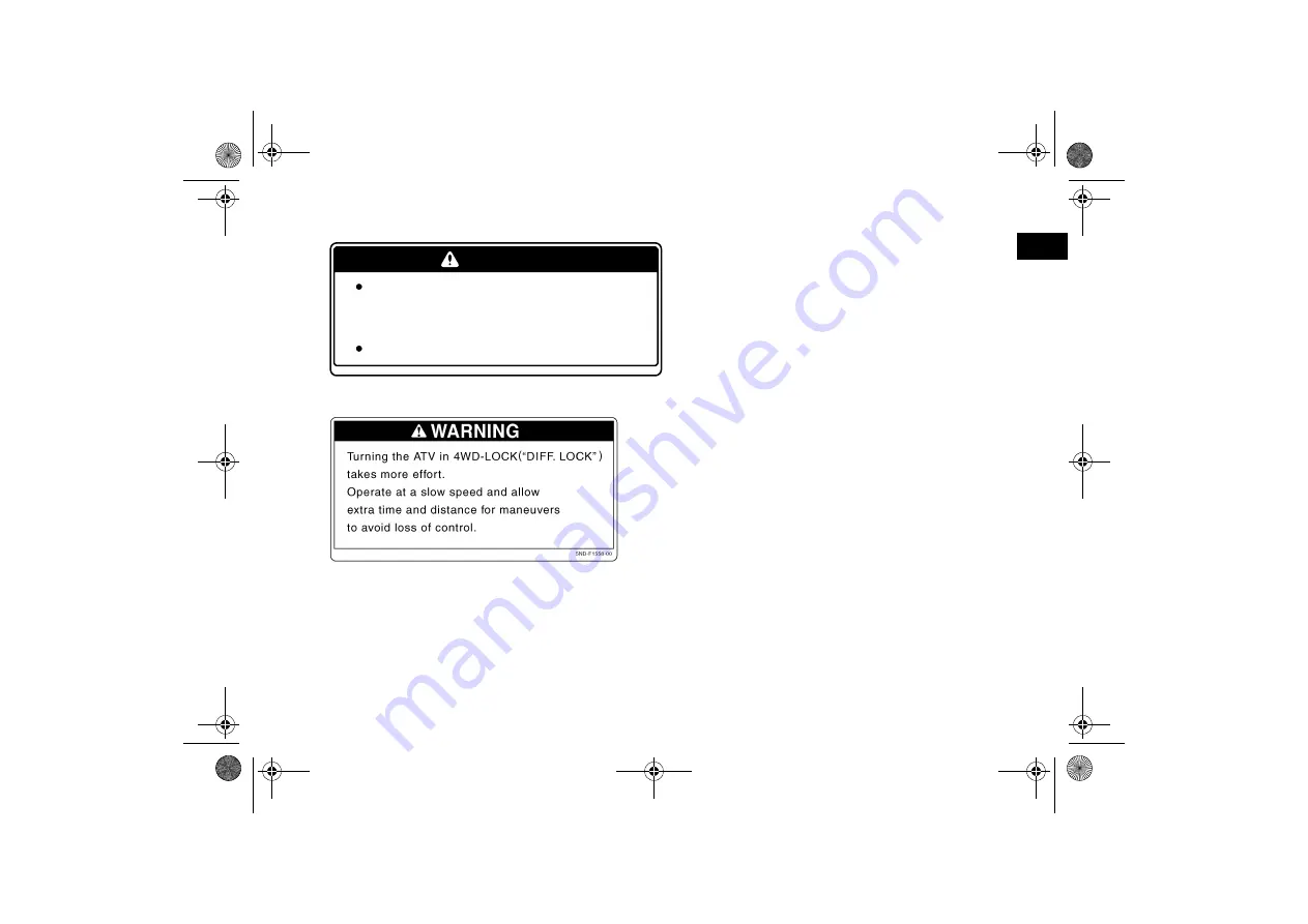 Yamaha YFM450FAZ Owner'S Manual Download Page 21