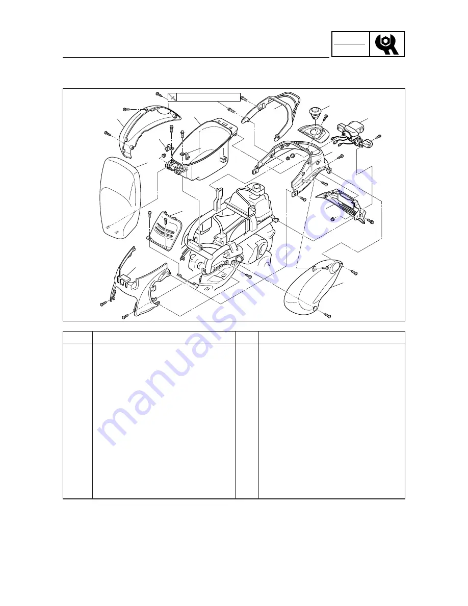 Yamaha YJ125S Service Manual Download Page 52