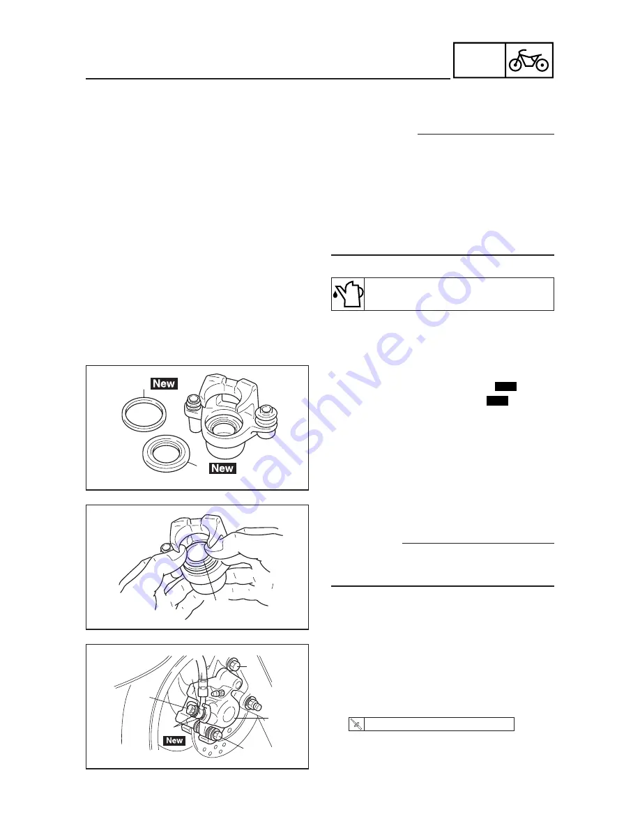 Yamaha YJ125S Service Manual Download Page 135