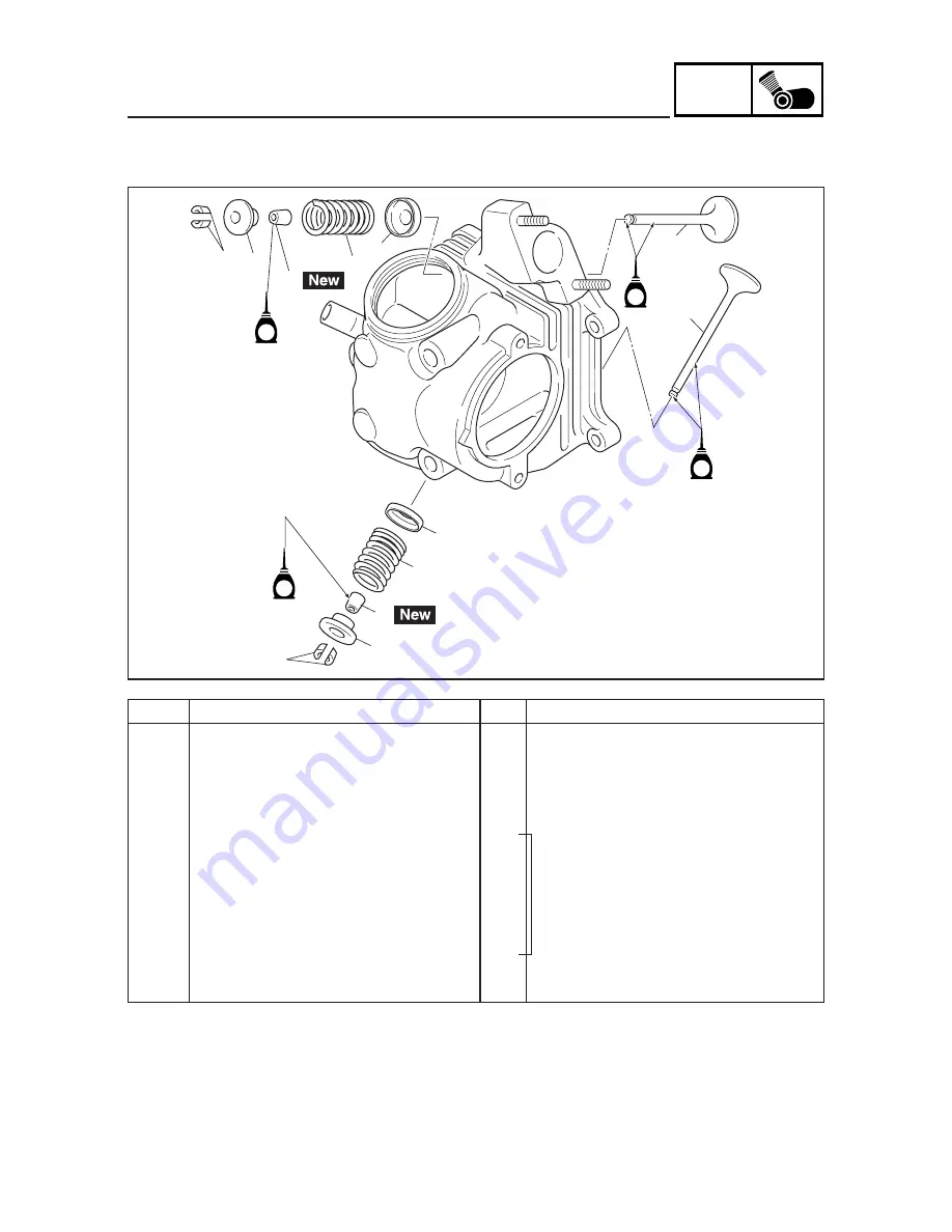 Yamaha YJ125S Service Manual Download Page 180