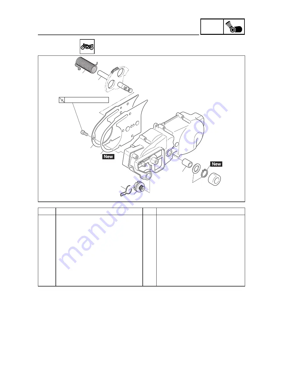 Yamaha YJ125S Service Manual Download Page 197