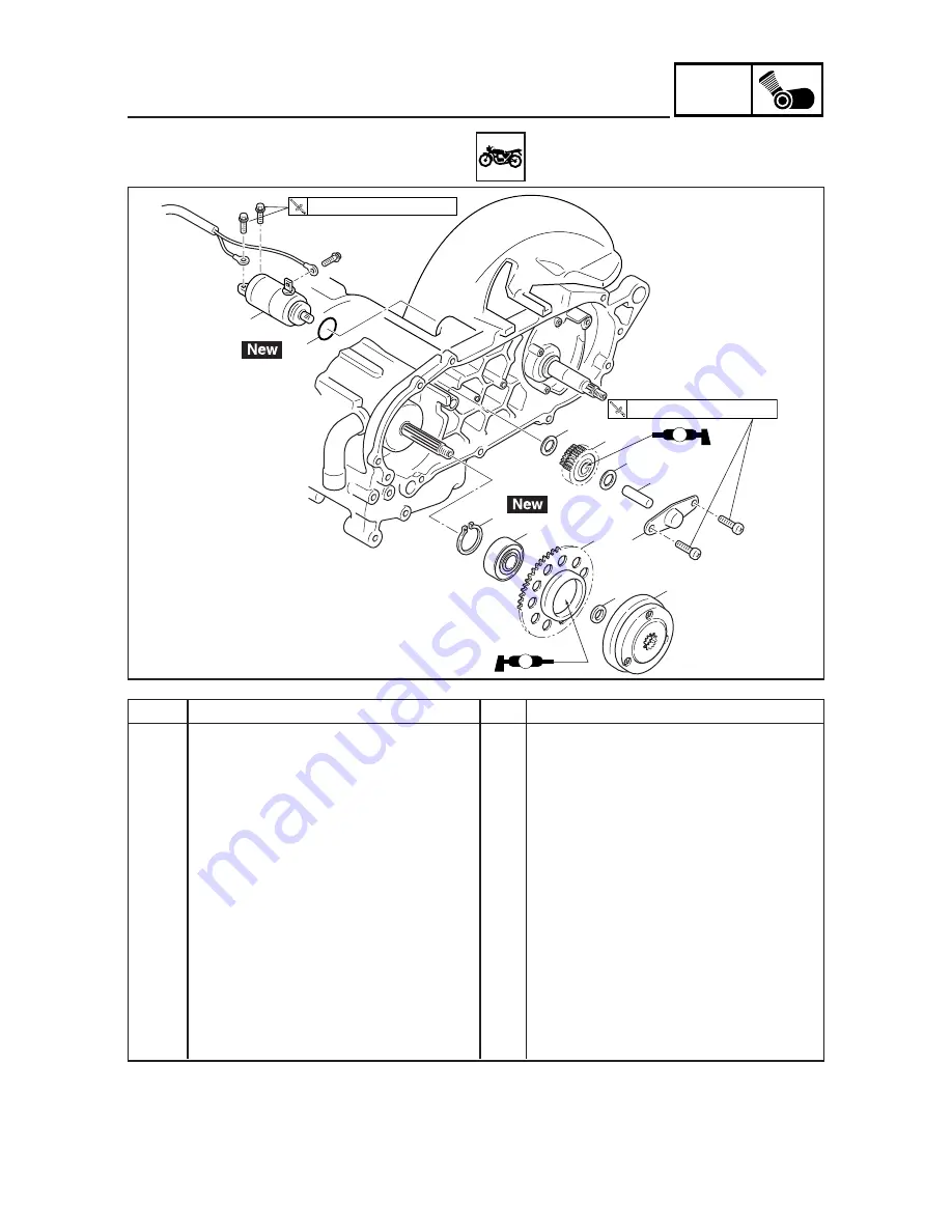 Yamaha YJ125S Service Manual Download Page 209