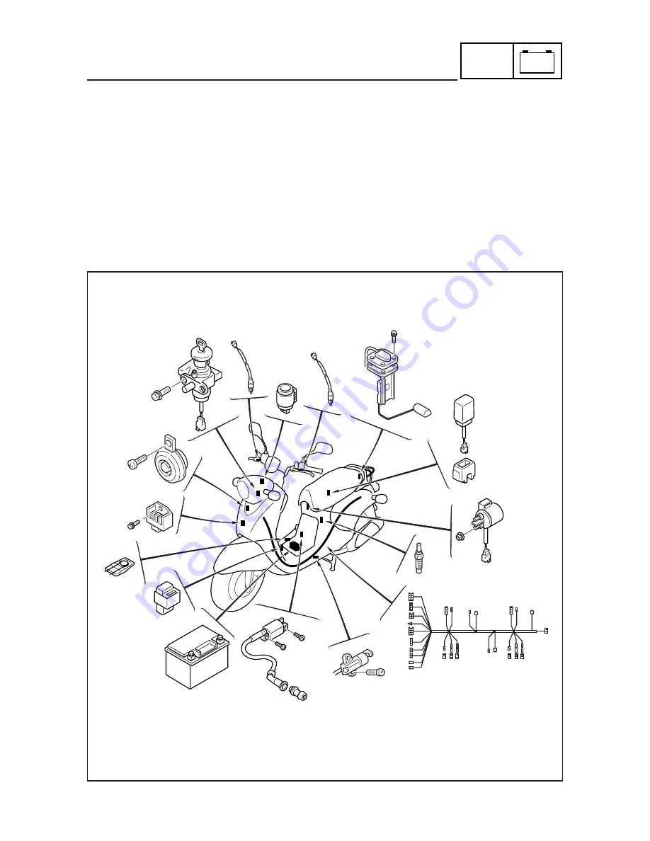 Yamaha YJ125S Service Manual Download Page 239