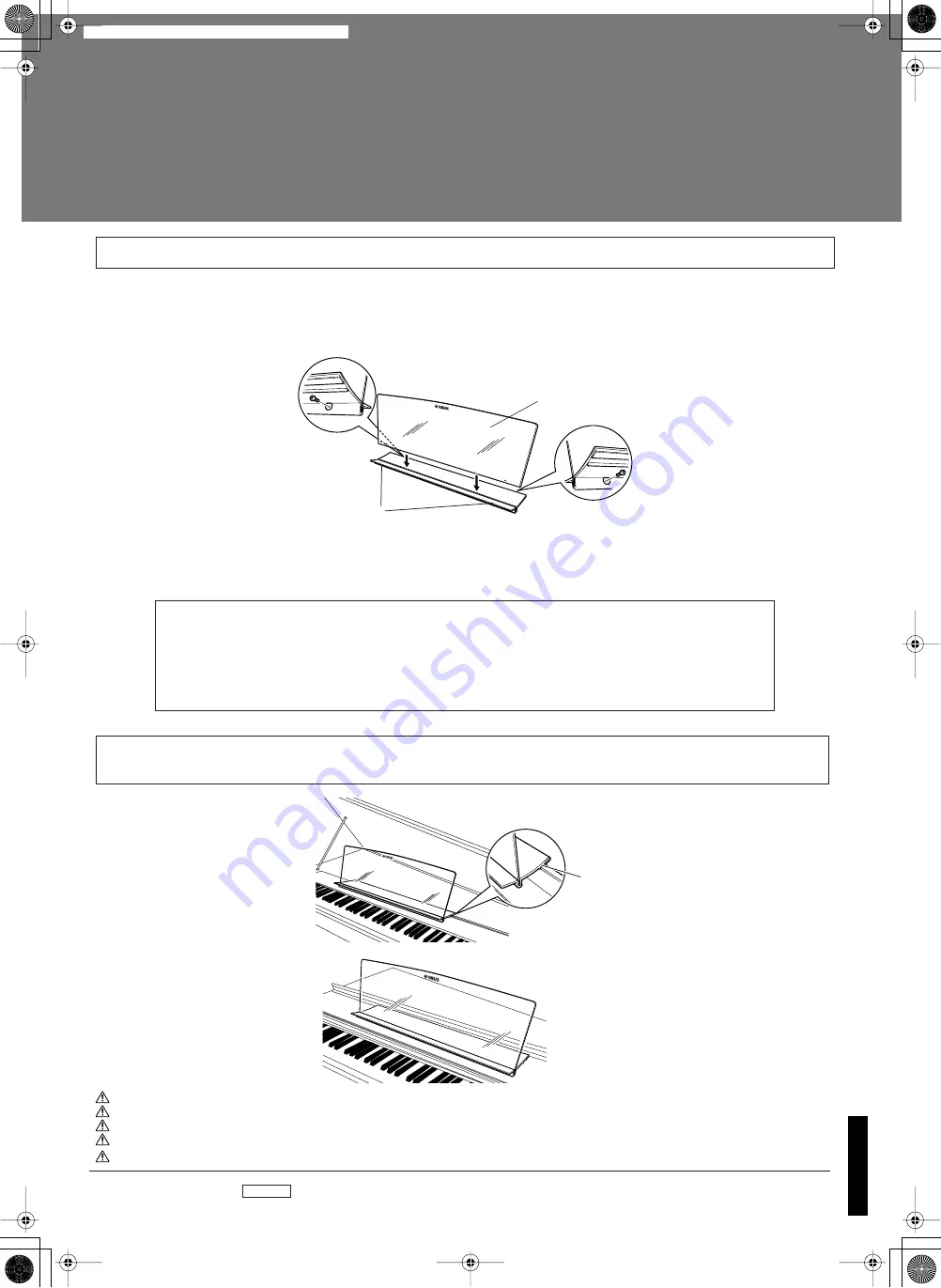 Yamaha YMR-01 Assembly Instructions Download Page 1