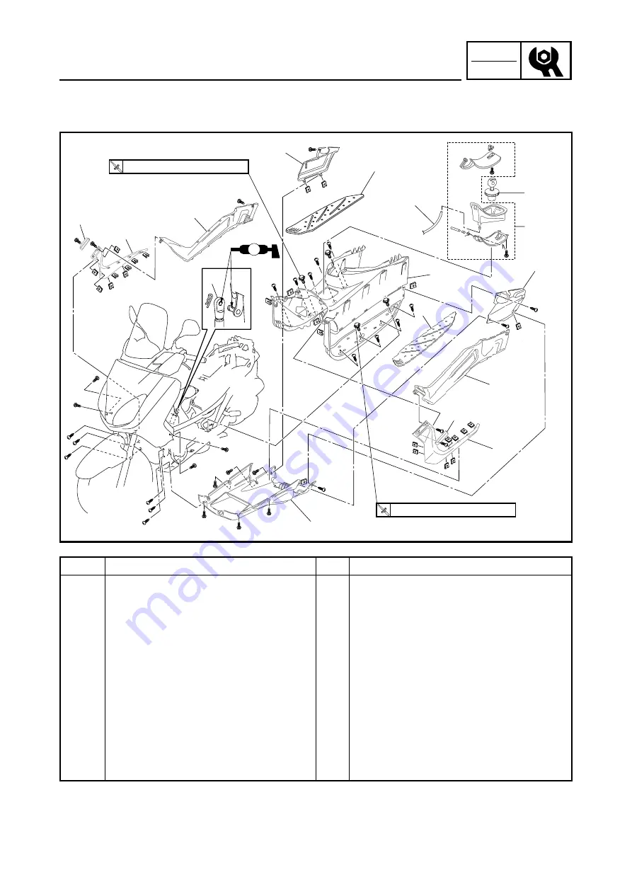 Yamaha YP250R 2005 Service Manual Download Page 66