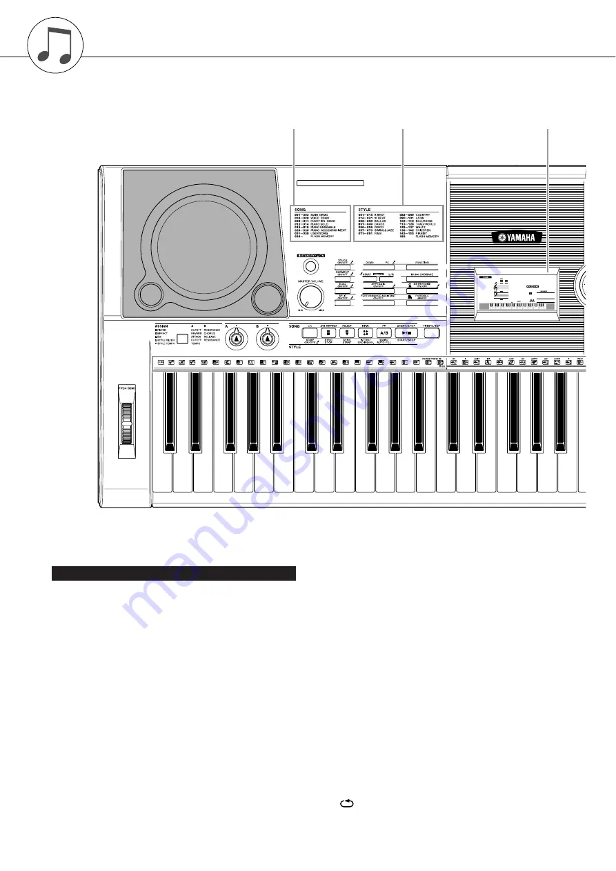 Yamaha YPT-410 Скачать руководство пользователя страница 12