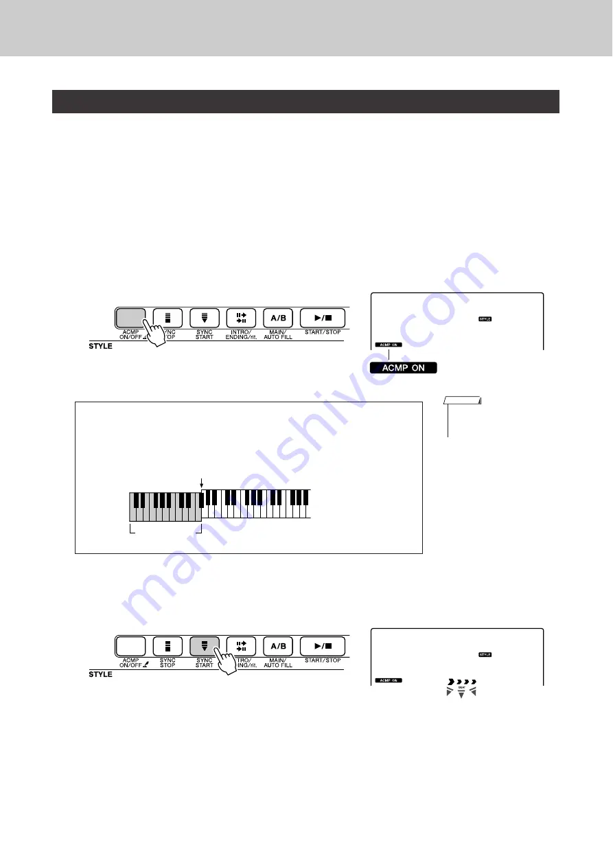 Yamaha YPT-410 Скачать руководство пользователя страница 34