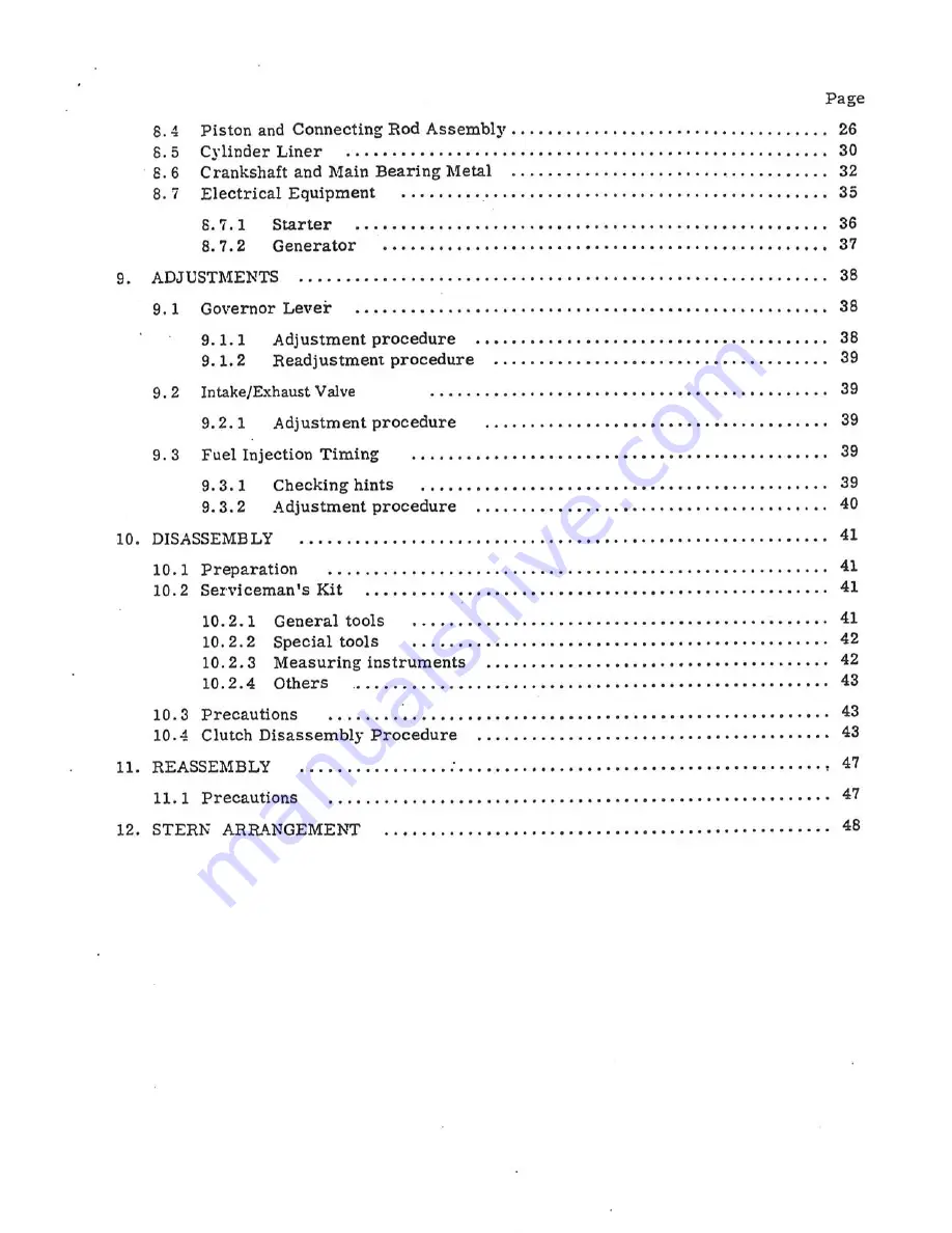 Yamaha YSE series Service Manual Download Page 3