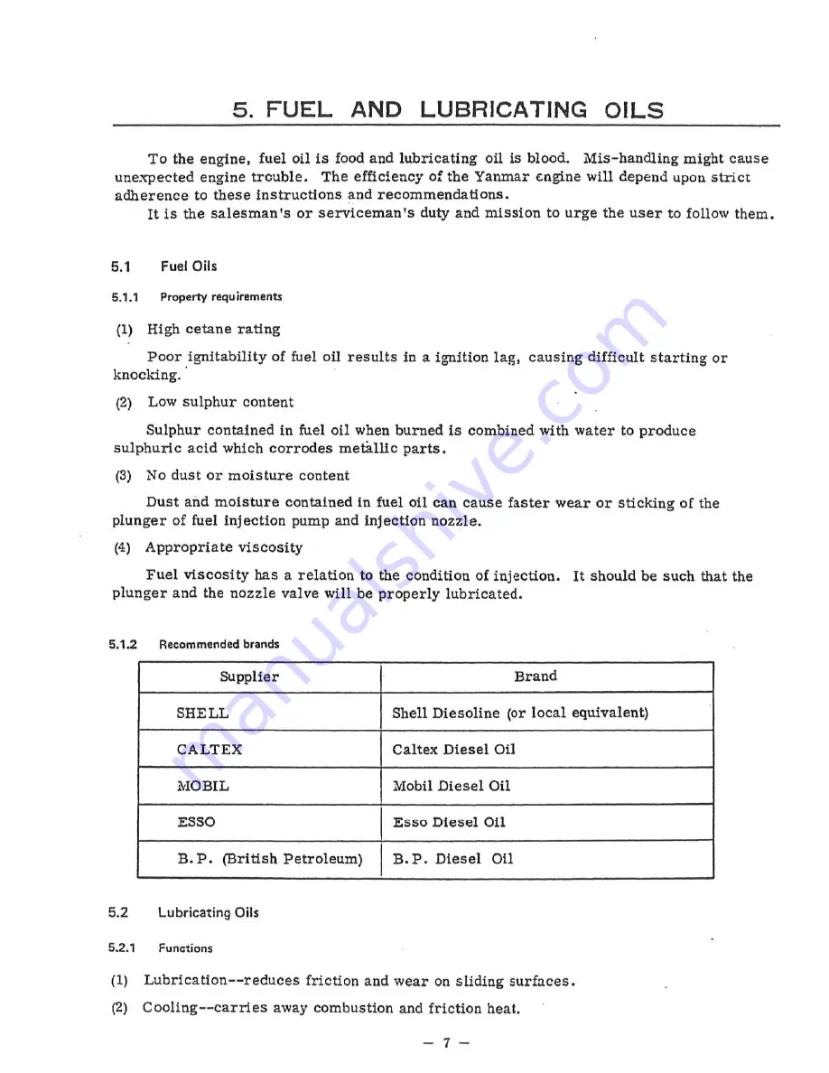 Yamaha YSE series Service Manual Download Page 9