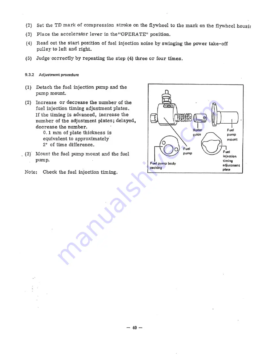 Yamaha YSE series Service Manual Download Page 42