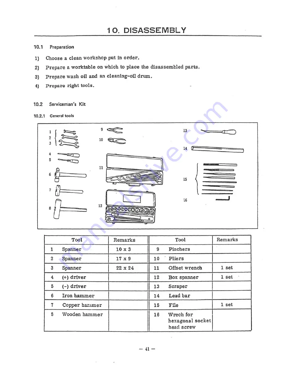 Yamaha YSE series Service Manual Download Page 43