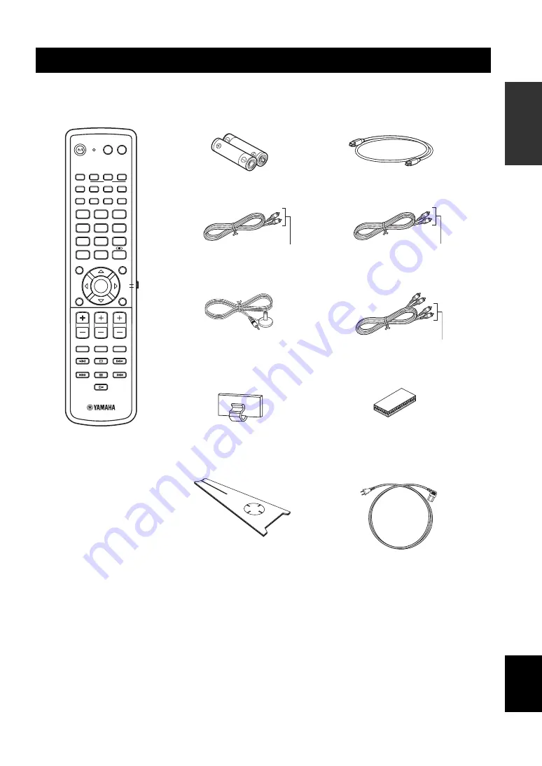 Yamaha YSP 1100 - Digital Sound Projector Five CH Speaker Owner'S Manual Download Page 7