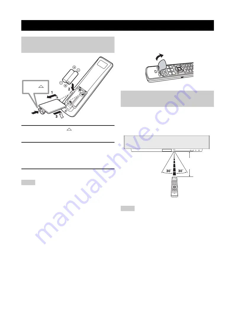 Yamaha YSP 1100 - Digital Sound Projector Five CH Speaker Owner'S Manual Download Page 26