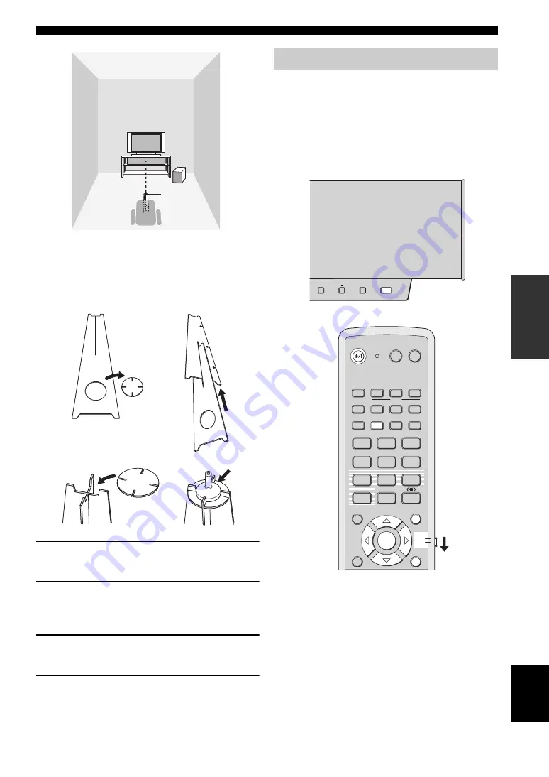 Yamaha YSP 1100 - Digital Sound Projector Five CH Speaker Owner'S Manual Download Page 33