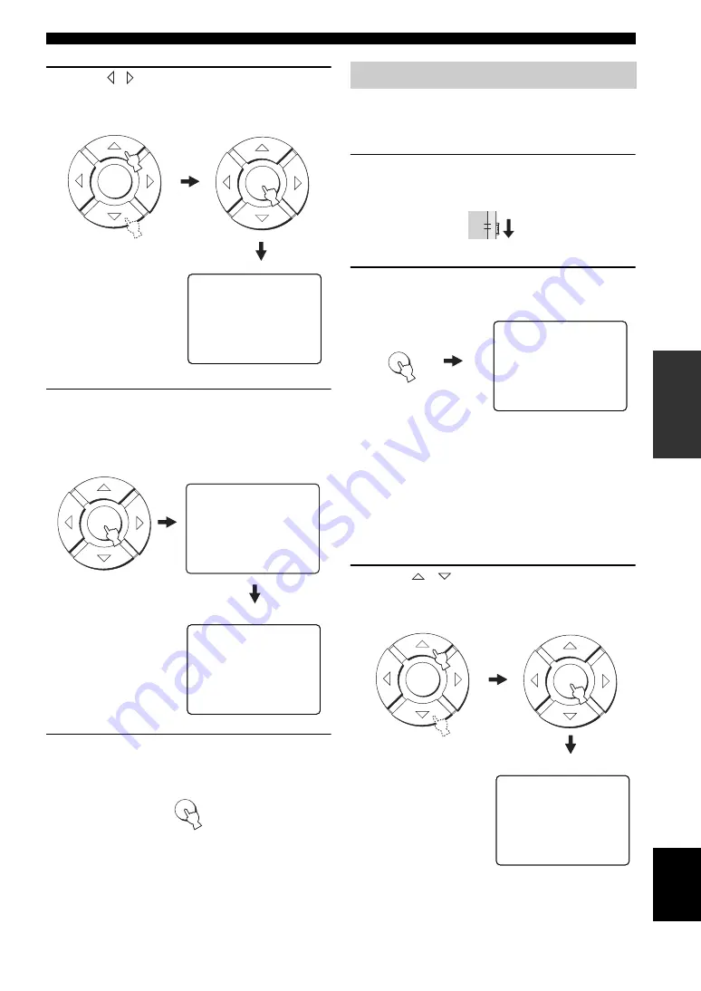 Yamaha YSP 1100 - Digital Sound Projector Five CH Speaker Owner'S Manual Download Page 39