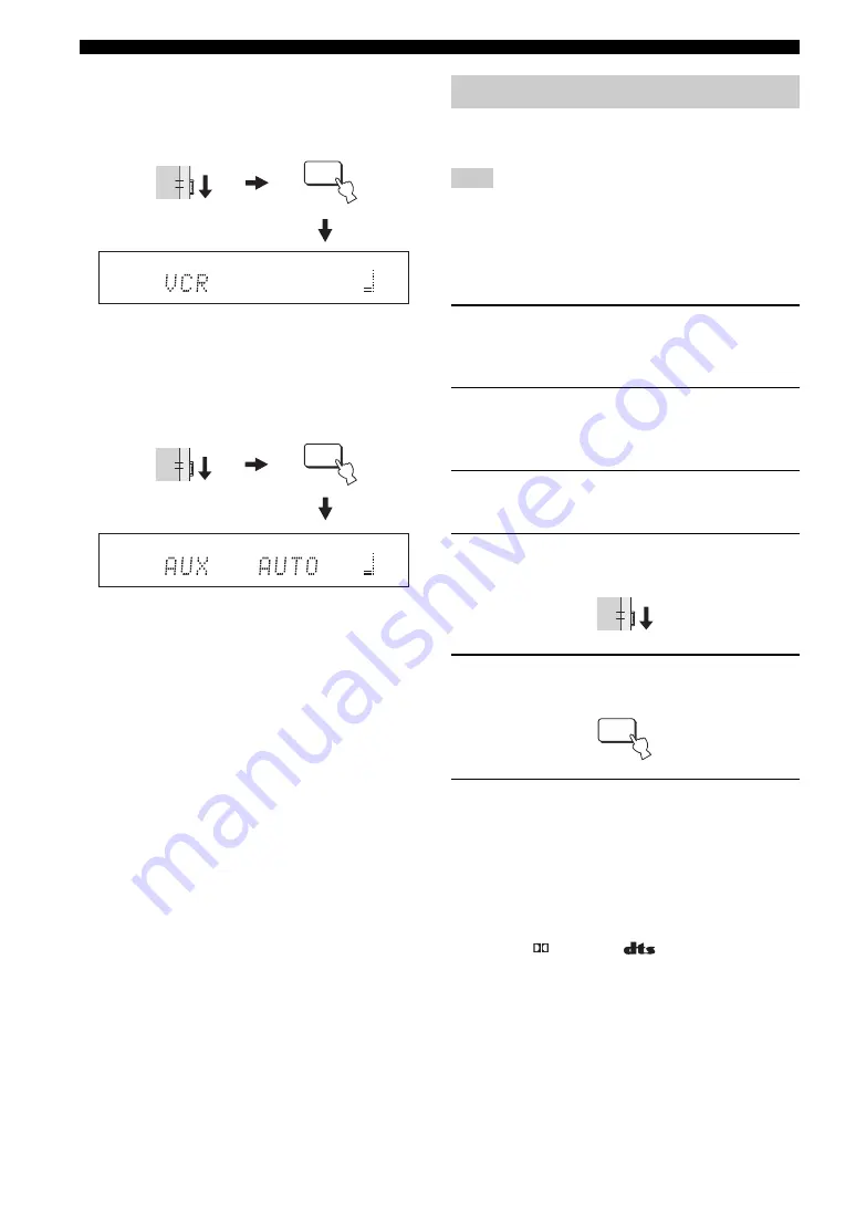 Yamaha YSP 1100 - Digital Sound Projector Five CH Speaker Owner'S Manual Download Page 42