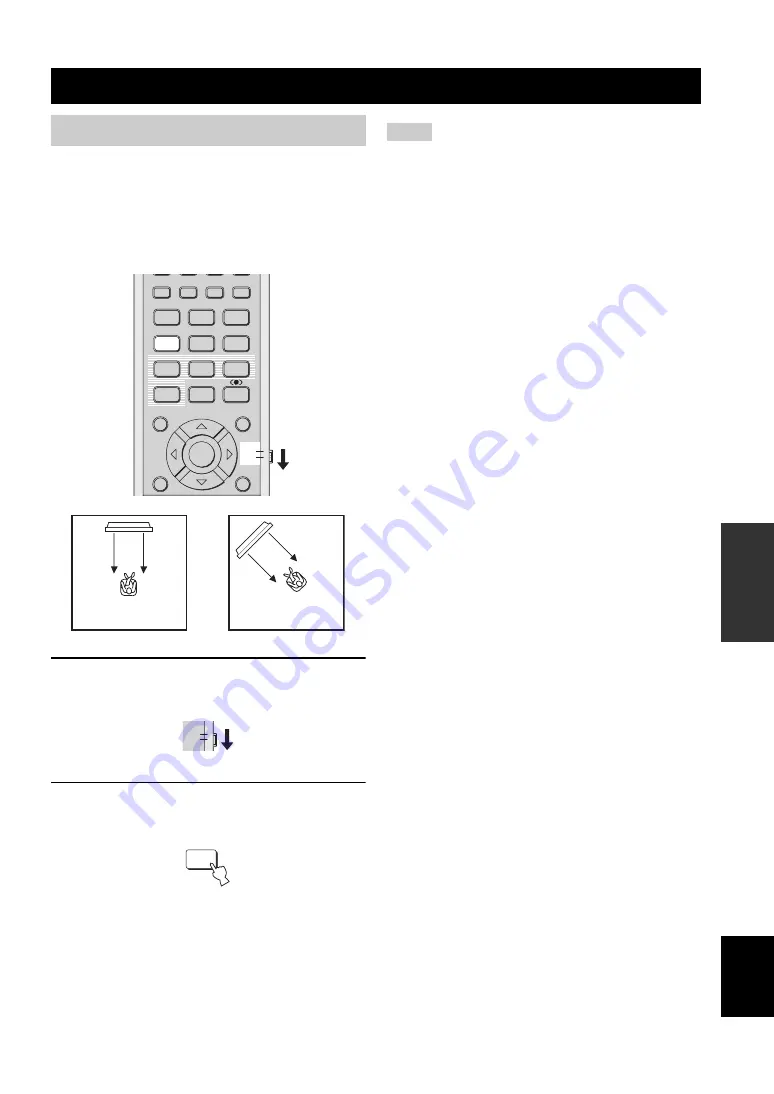 Yamaha YSP 1100 - Digital Sound Projector Five CH Speaker Скачать руководство пользователя страница 49