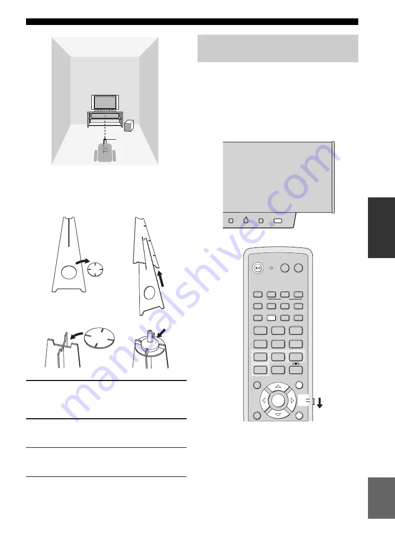 Yamaha YSP 1100 - Digital Sound Projector Five CH Speaker Скачать руководство пользователя страница 125