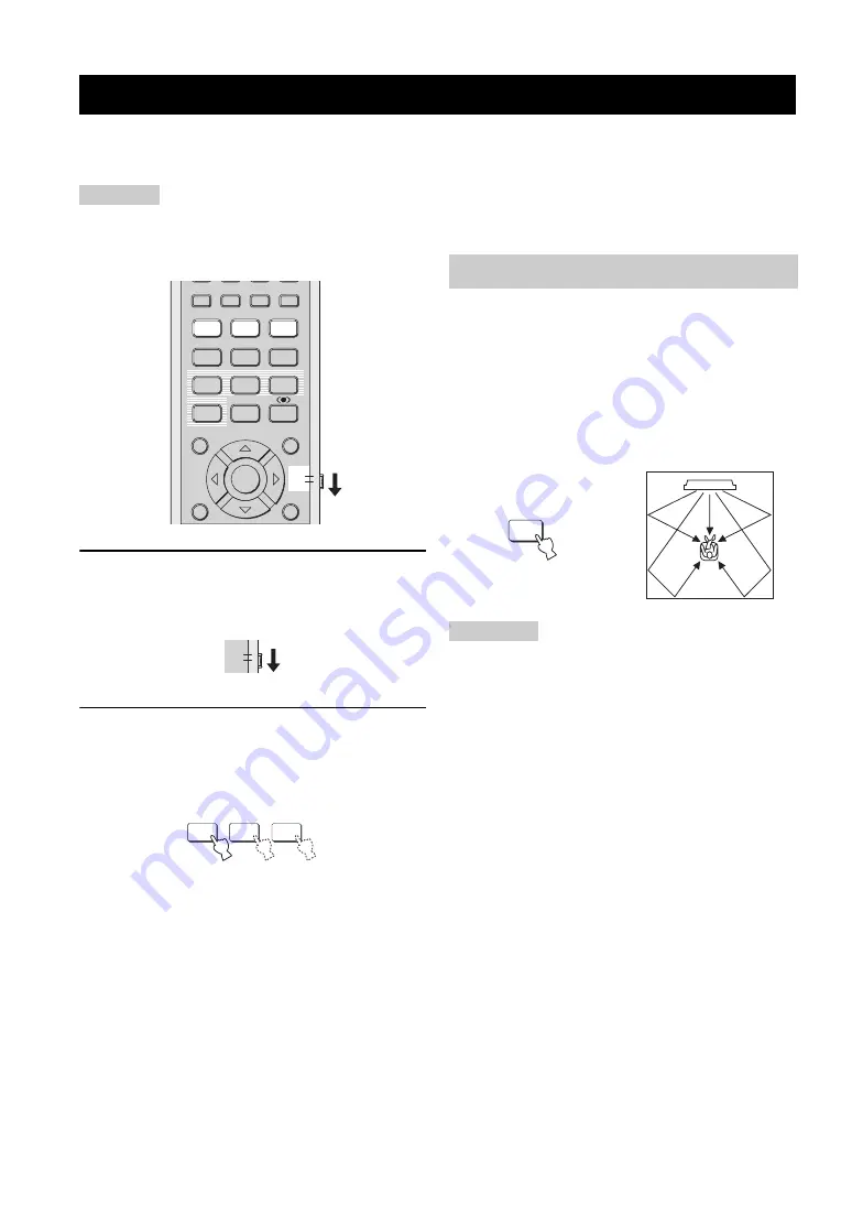 Yamaha YSP 1100 - Digital Sound Projector Five CH Speaker Owner'S Manual Download Page 136