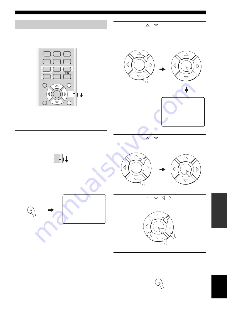 Yamaha YSP 1100 - Digital Sound Projector Five CH Speaker Скачать руководство пользователя страница 247