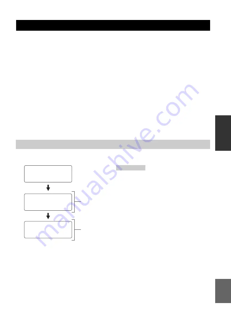 Yamaha YSP 1100 - Digital Sound Projector Five CH Speaker Owner'S Manual Download Page 307