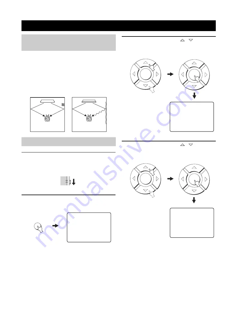 Yamaha YSP 1100 - Digital Sound Projector Five CH Speaker Owner'S Manual Download Page 314