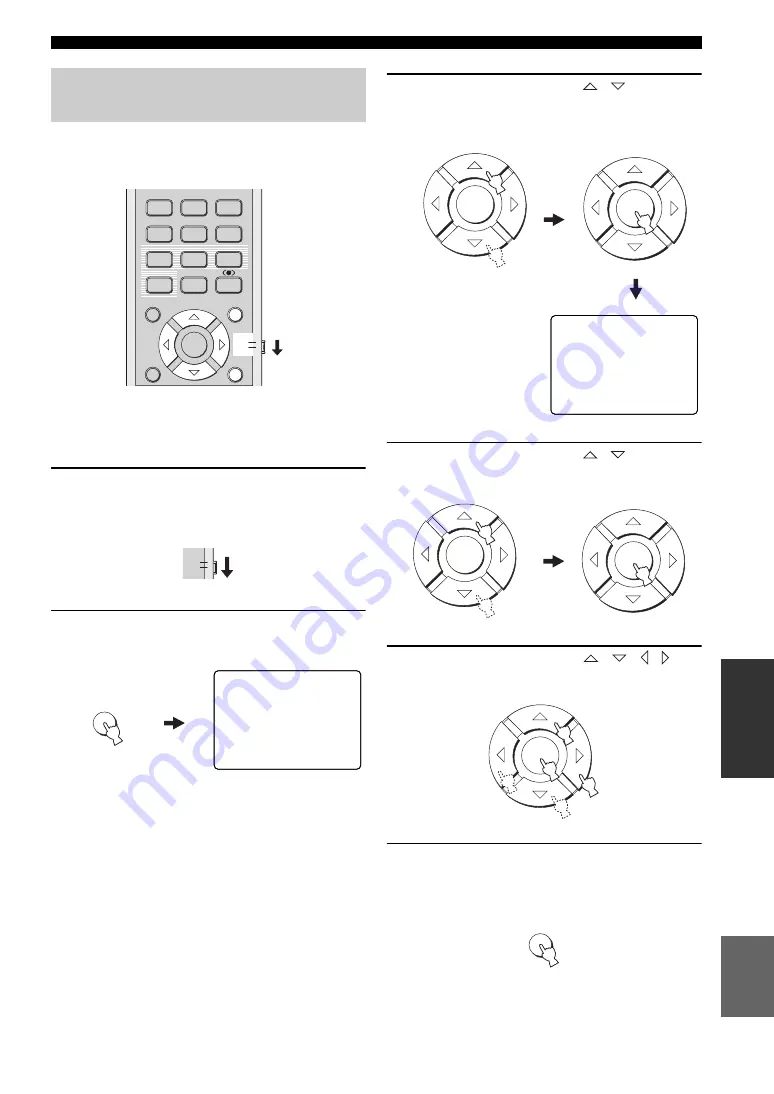 Yamaha YSP 1100 - Digital Sound Projector Five CH Speaker Owner'S Manual Download Page 339