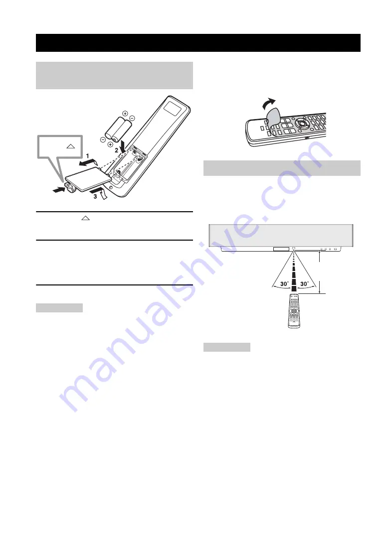 Yamaha YSP 1100 - Digital Sound Projector Five CH Speaker Owner'S Manual Download Page 394