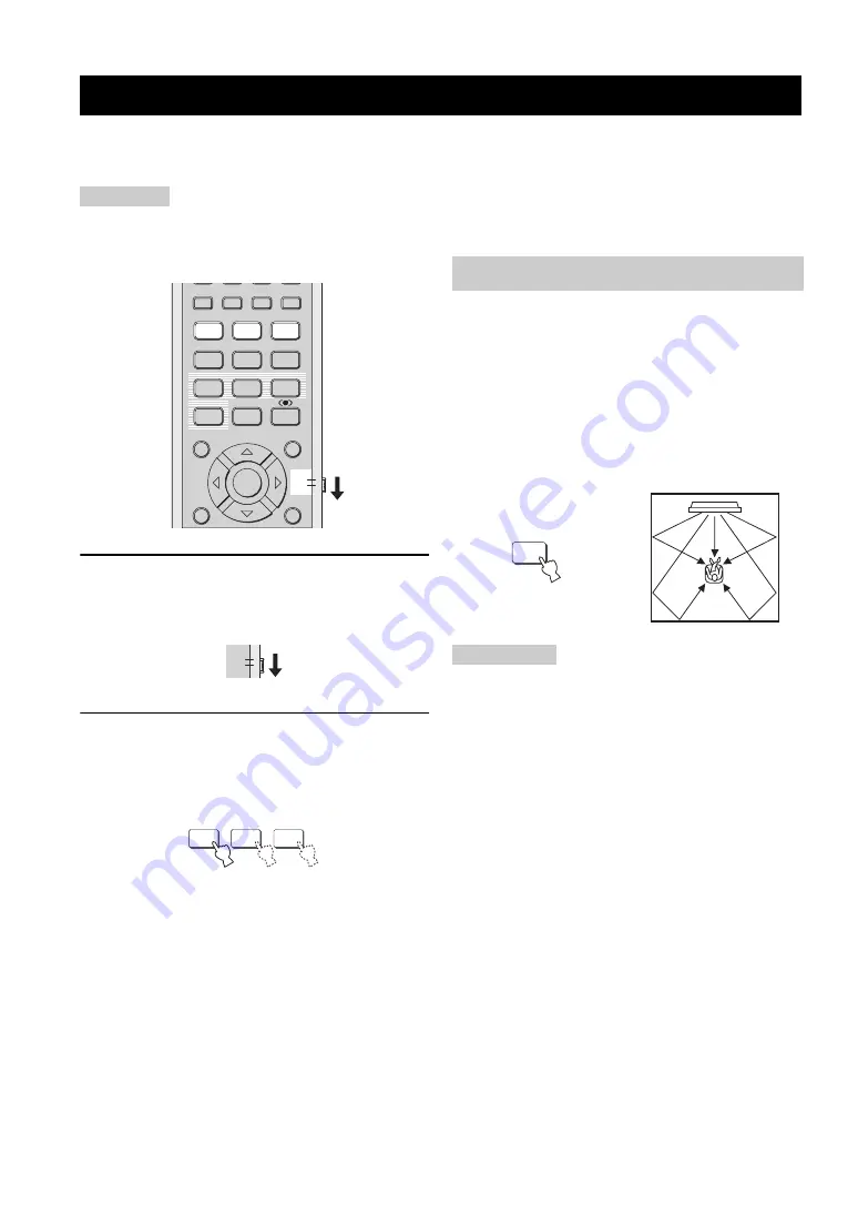 Yamaha YSP 1100 - Digital Sound Projector Five CH Speaker Owner'S Manual Download Page 412