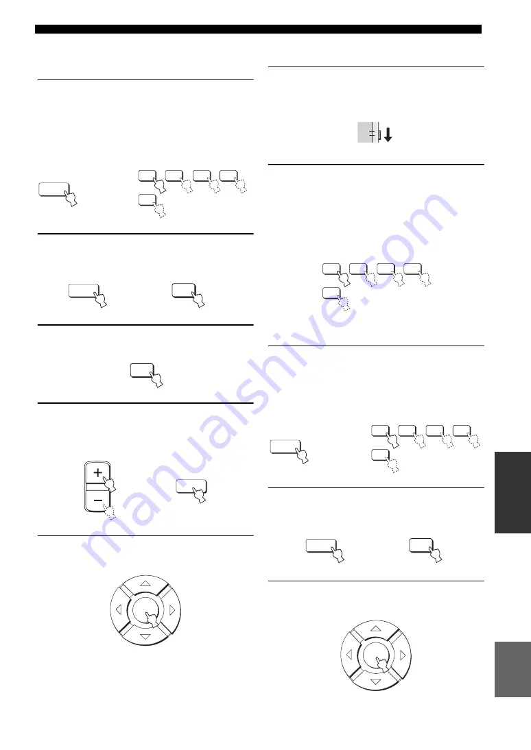 Yamaha YSP 1100 - Digital Sound Projector Five CH Speaker Owner'S Manual Download Page 547