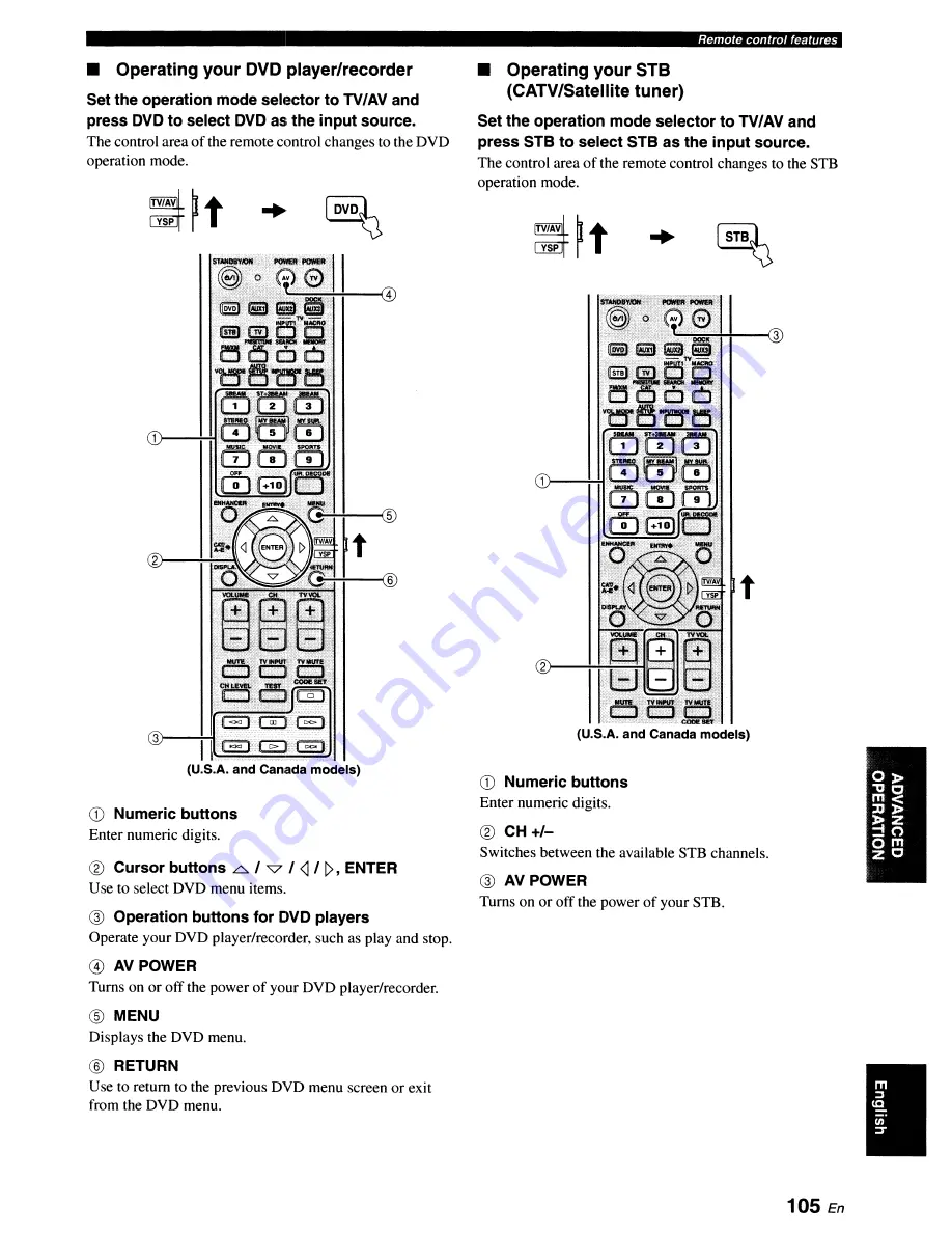 Yamaha YSP-4000 Скачать руководство пользователя страница 109