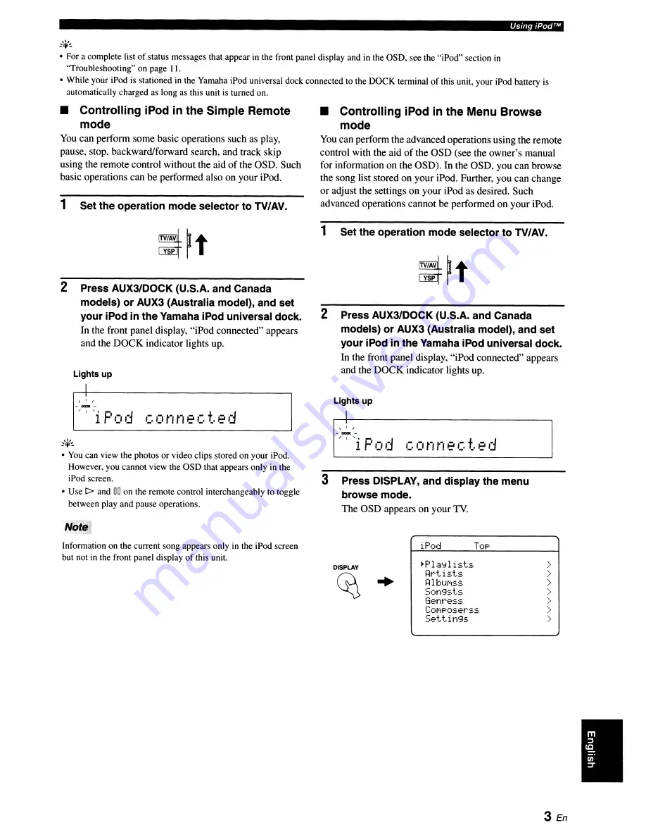 Yamaha YSP-4000 Owner'S Manual Download Page 126