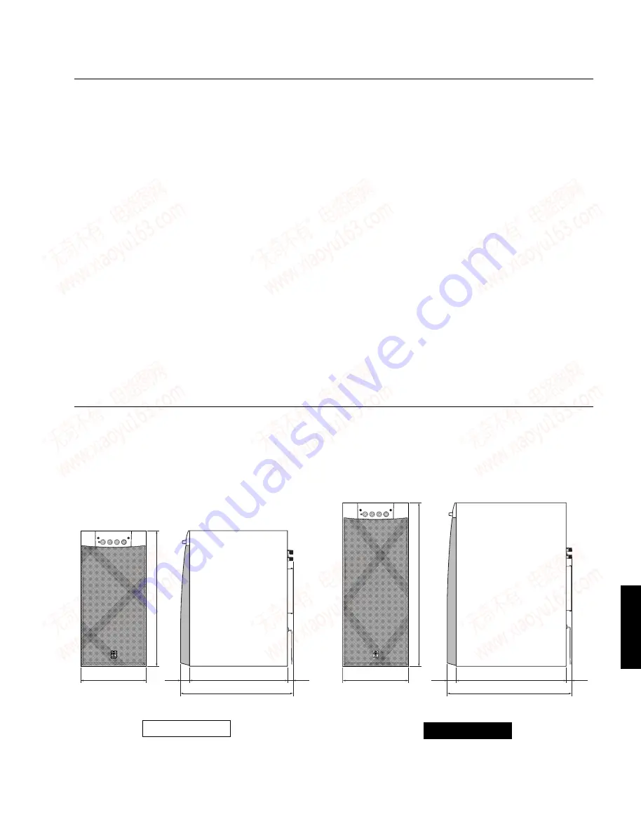 Yamaha YST-SW205 Service Manual Download Page 3