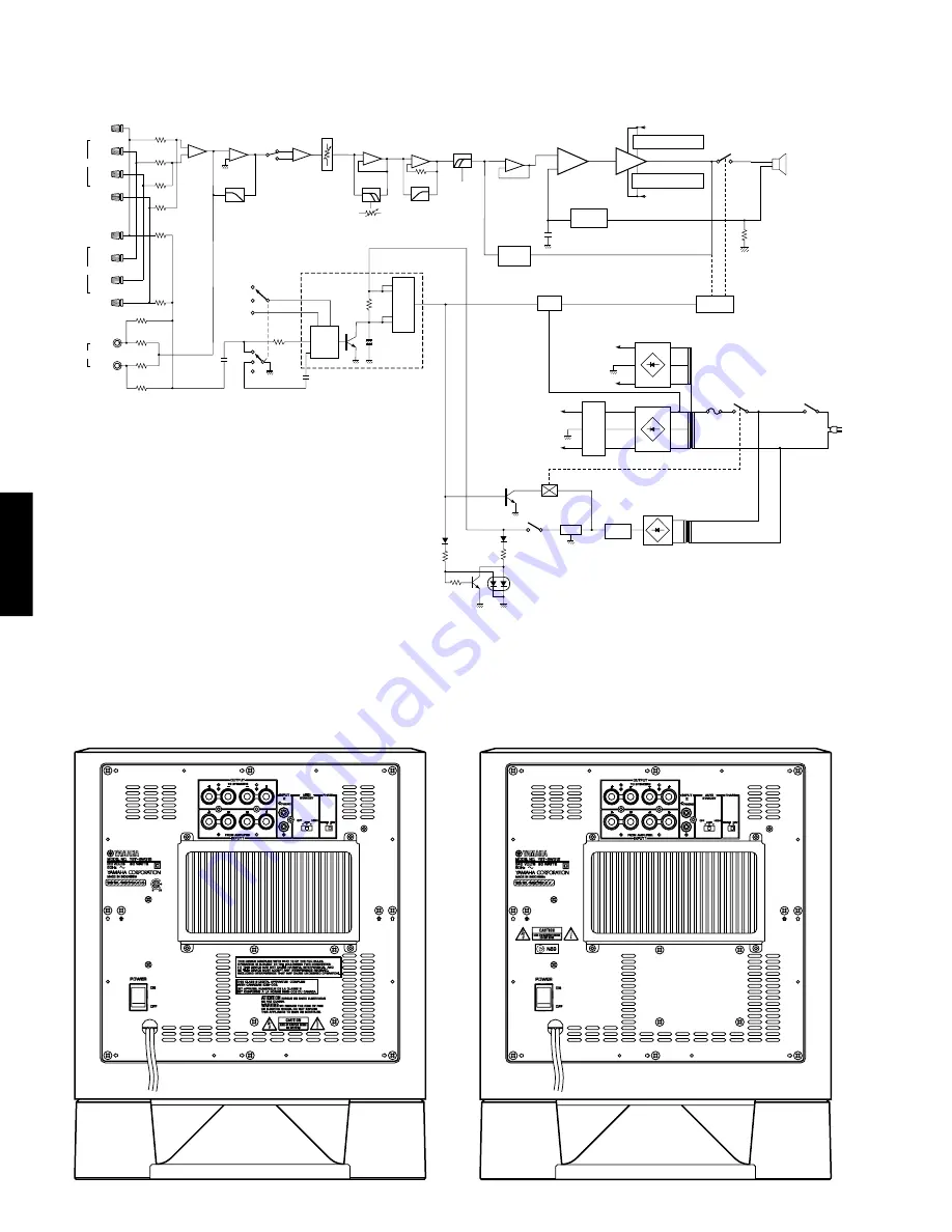 Yamaha YST-SW315 Service Manual Download Page 4