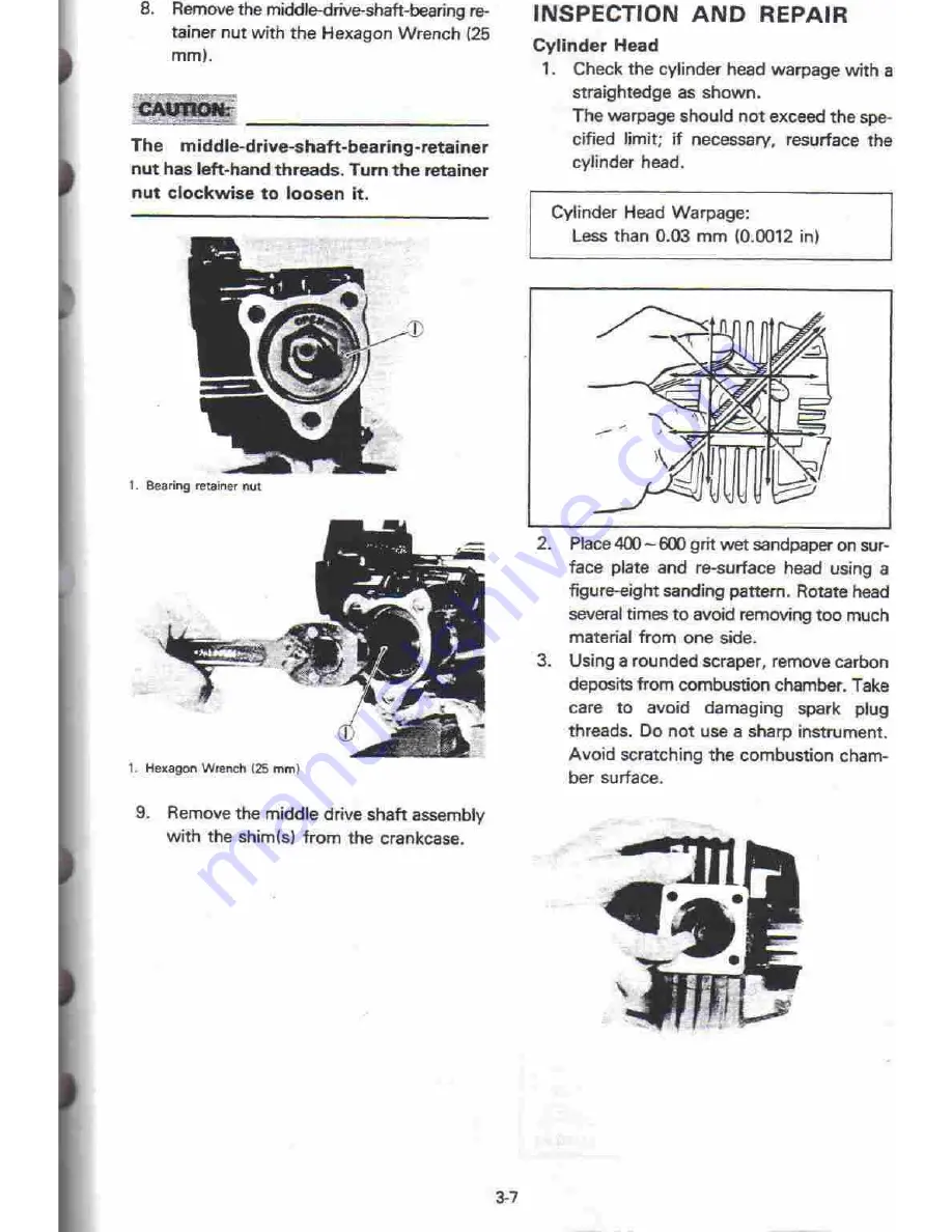 Yamaha YT 60L Service Manual Download Page 28