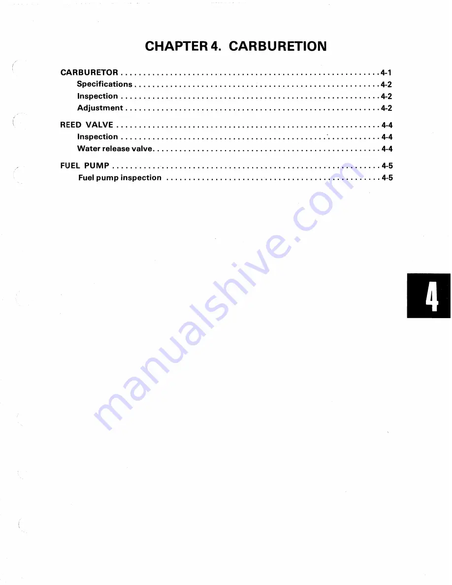 Yamaha YT175J Service Manual Download Page 49