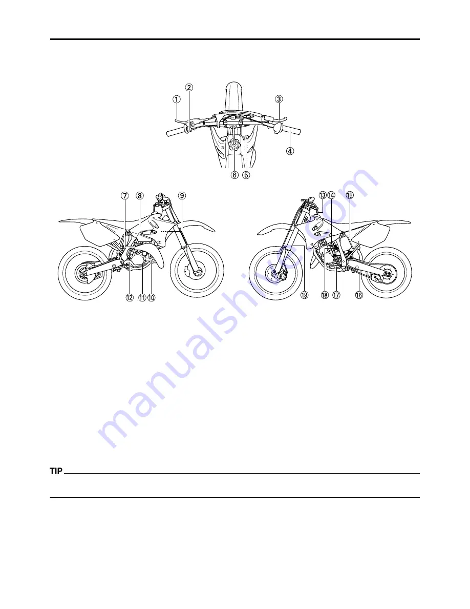 Yamaha YZ125 2009 Owner'S Service Manual Download Page 16