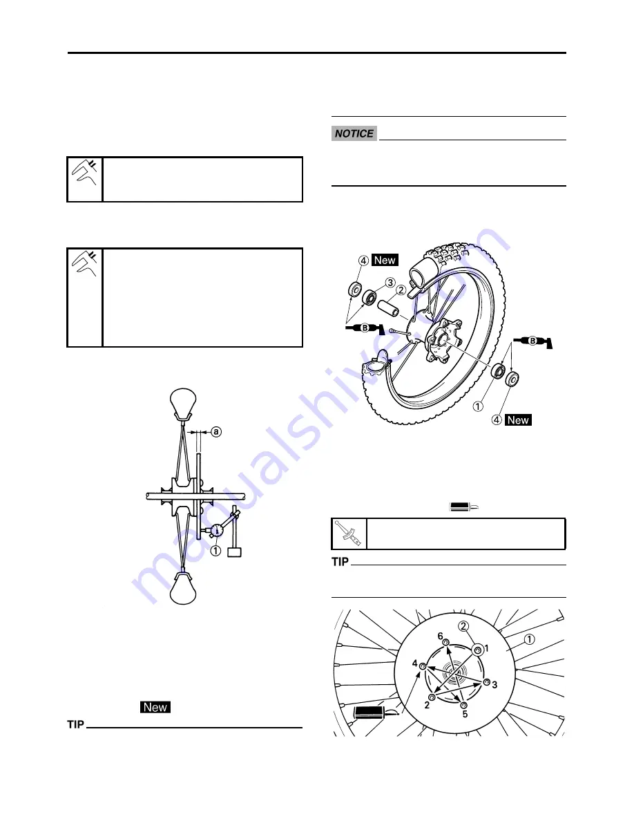 Yamaha YZ125 2009 Owner'S Service Manual Download Page 154