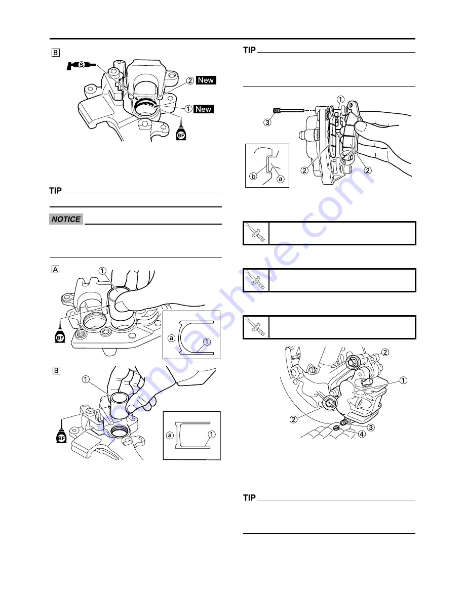 Yamaha YZ125 2009 Owner'S Service Manual Download Page 165