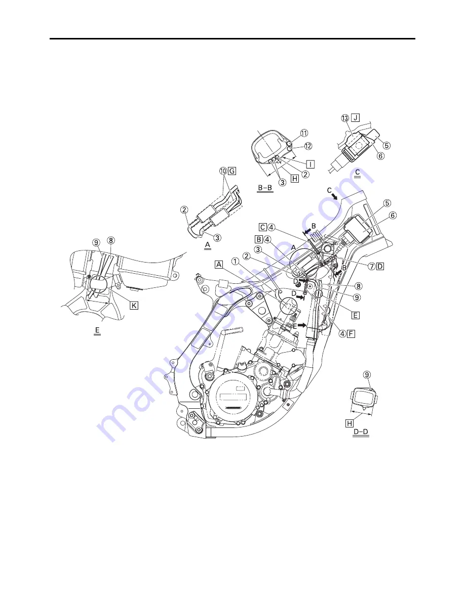 Yamaha YZ125 2021 Скачать руководство пользователя страница 56