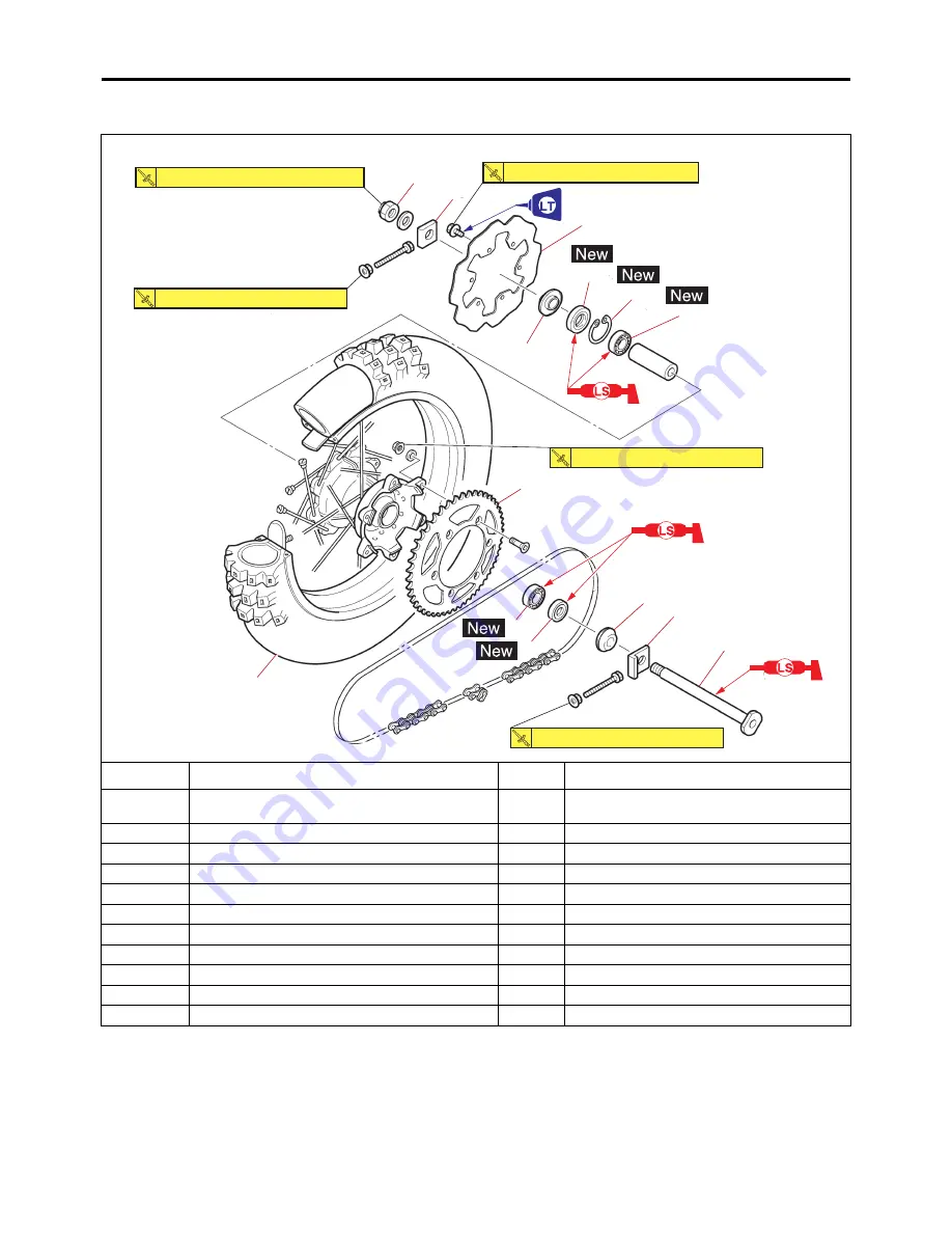 Yamaha YZ125 2021 Скачать руководство пользователя страница 99