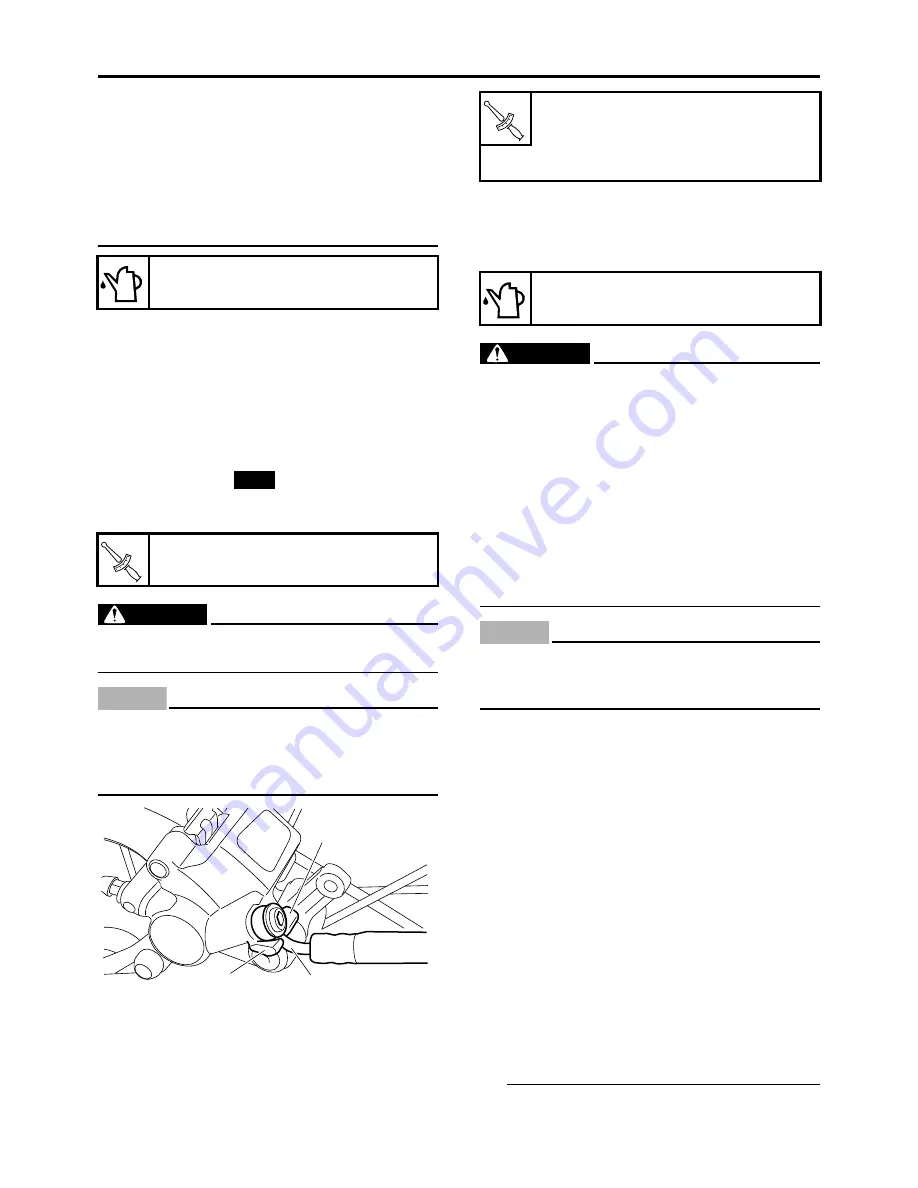 Yamaha YZ125 2021 Owner'S Service Manual Download Page 121