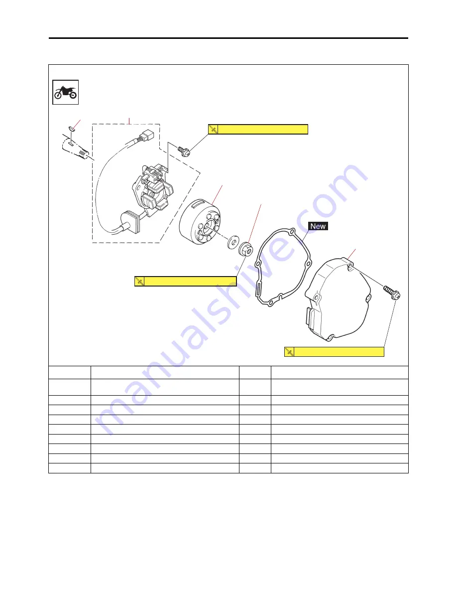 Yamaha YZ125 2021 Скачать руководство пользователя страница 175