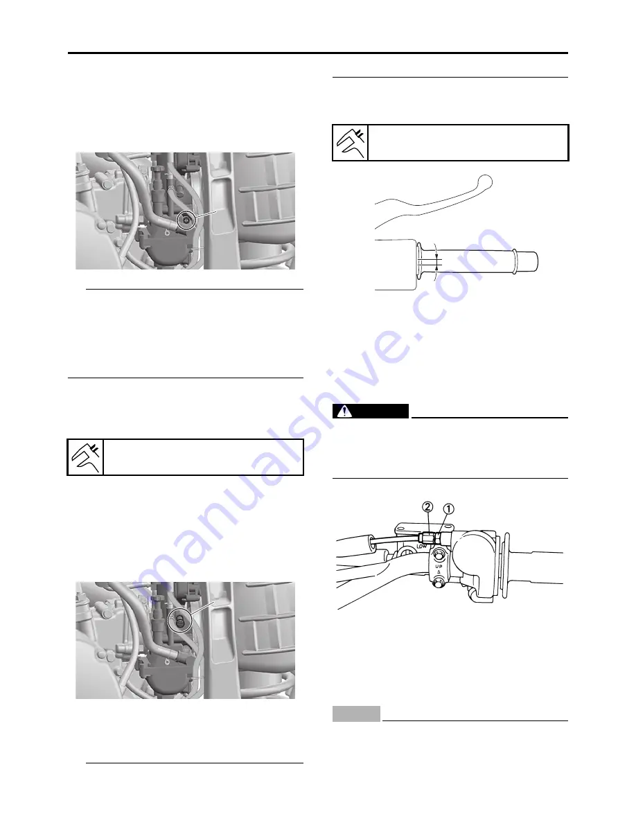 Yamaha YZ125 2022 Owner'S Service Manual Download Page 69